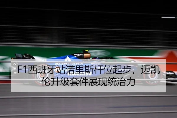 F1西班牙站诺里斯杆位起步，迈凯伦升级套件展现统治力